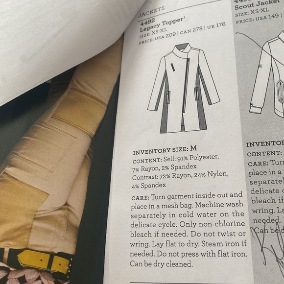 New never worn Legacy Topper by Cabi no animals or smoke home - Picture 6 of 7